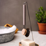 Smart Nature Dish Brush Stand with Soap Holder, Rectangular