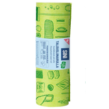 100% Biodegradable Dishcloth Roll 5m, Green