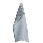 Duo Washed Linen Tea Towel, Graphite-Grey (10238100373791)