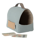 Maileg Pet Carrier, Dusty Blue