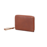 Lumi Ziparound Wallet Small Eco Cognac