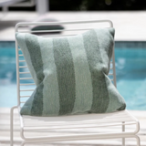 Vilma Brushed Cotton Cushion Cover, Blue-Green