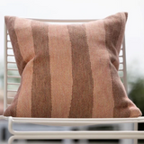 Vilma Brushed Cotton Cushion Cover, Brown