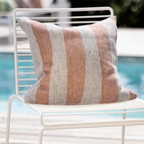 Vilma Brushed Cotton Cushion Cover, Grey