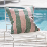 Vilma Brushed Cotton Cushion Cover, Pink