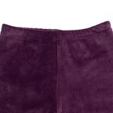 Elisa velour Kids Pants, Deep Purple