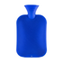 Blue hot water bottle on a white background