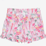 Moomin Flower Crown Kids' Shorts, Pink (10255593046303)