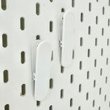 Ikea Skadis Clip, White, 2-Pack (3737521160257)