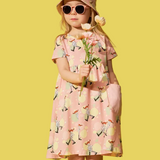 Pippi Longstocking Kids' Dress, Funny Pippi, Rose