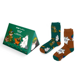 Moomin Men Gift Box Socks 2-Pack, Adventure
