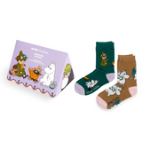 Moomin Women Gift Box Socks 2-Pack, Adventure