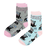 Moomin Women Gift Box Socks 2-Pack, Little My's Party