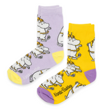 Moomin Women Gift Box Socks 2-Pack, Snorkmaiden's Workout