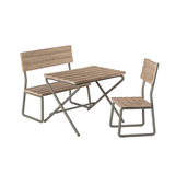 Maileg Garden Set Mini Table w. Chair and Bench