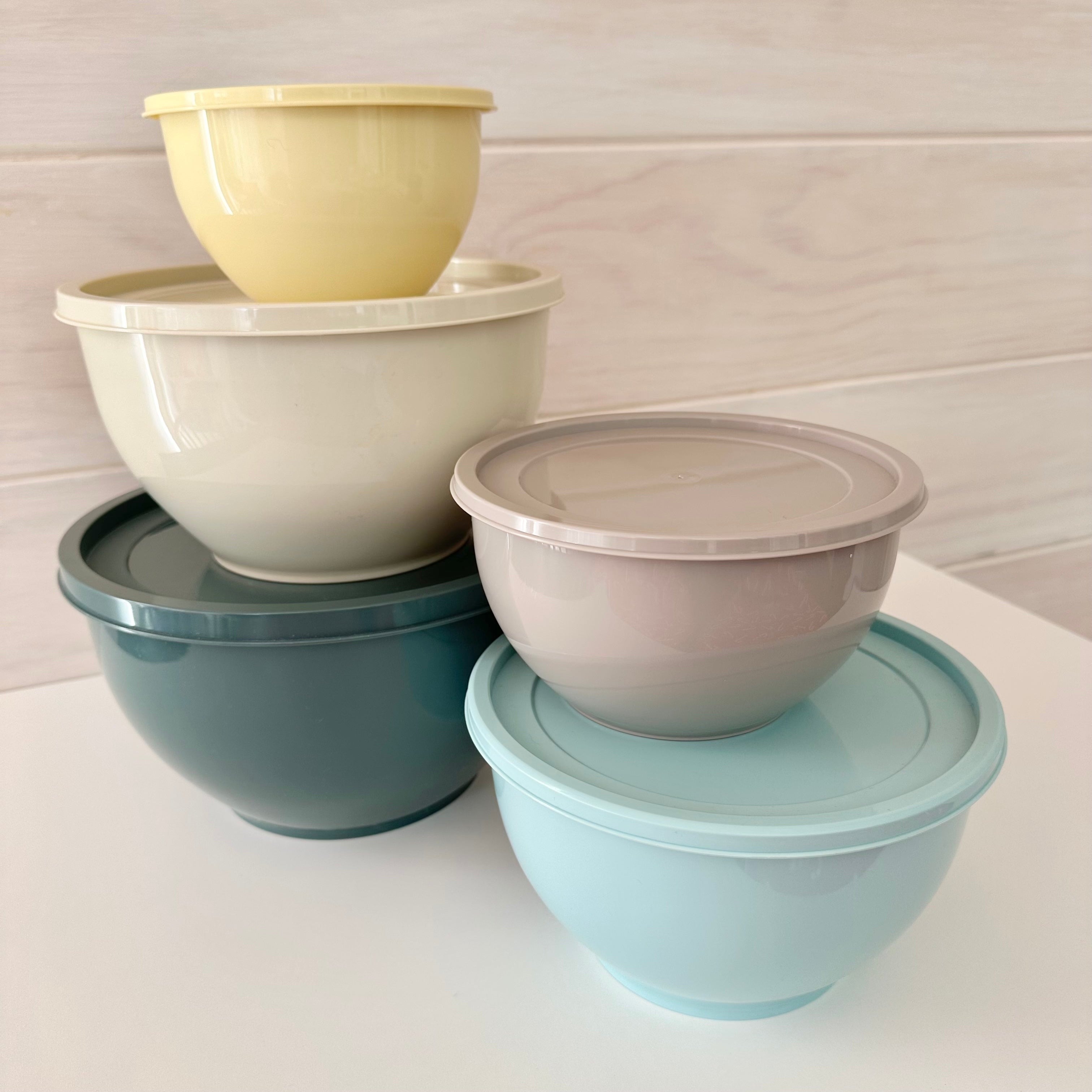 Ikea Garnityren Bowl with Lid, Set of 5 (9139811647775)