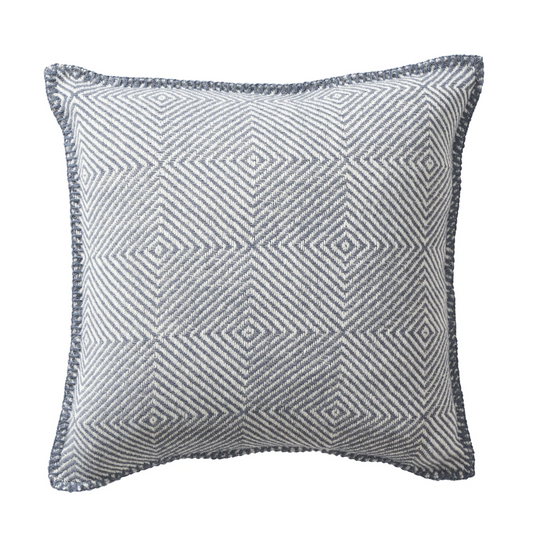 Klippan Gooseye 100% Wool Cushion Cover, Smokey Blue (9061603508511)