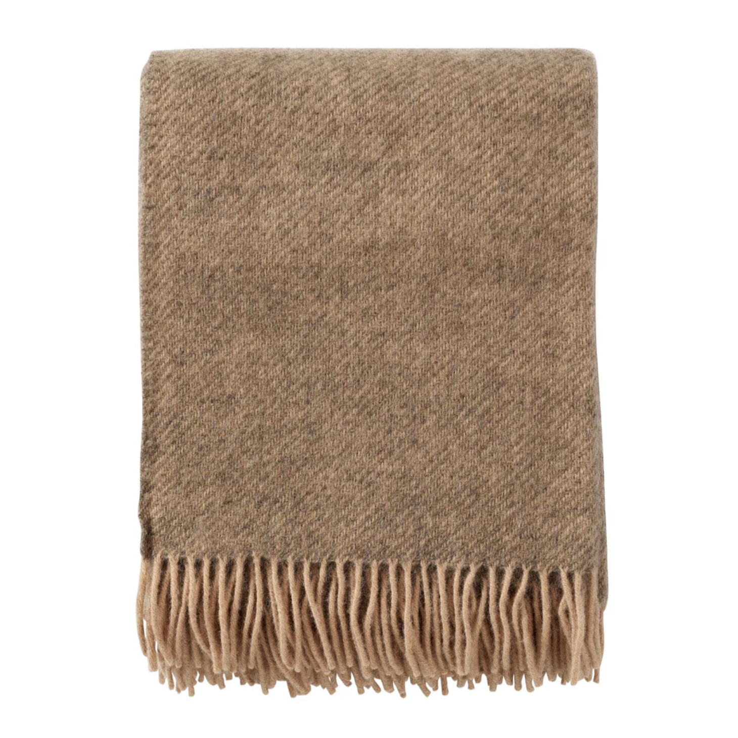 Klippan Premium 100% Wool Throw Gotland, Beige (10144997015839)