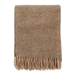 Klippan Premium 100% Wool Throw Gotland, Beige (10144997015839)
