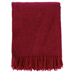 Klippan Premium 100% Wool Throw Gotland, Cerise (10144997540127)
