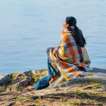 Klippan Premium Gotland Multi 100% Wool Throw Gotland Multi, Multi Yellow (10145030308127)