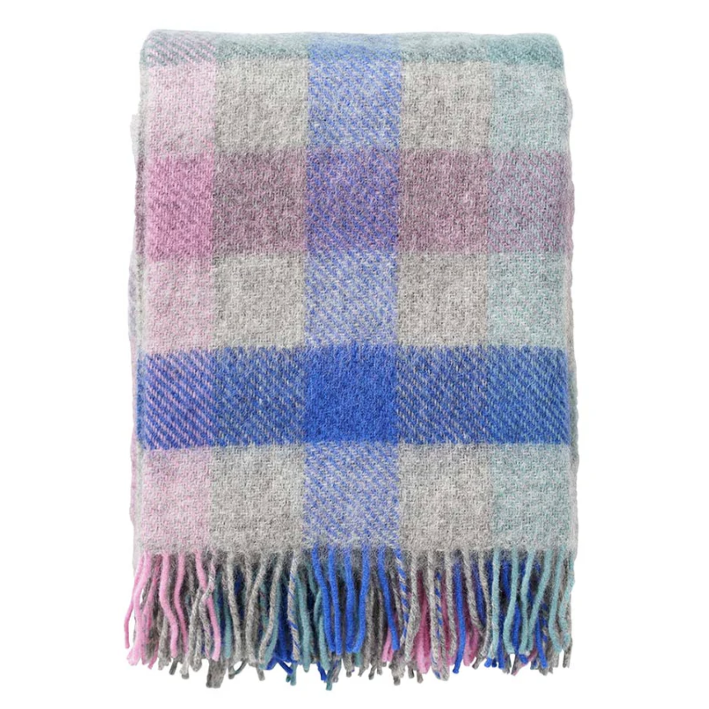 Klippan Premium 100% Wool Throw Gotland Multi, Multi Pastel (10145028047135)