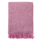 Klippan Premium Gotland 100% Wool Throw, Pink