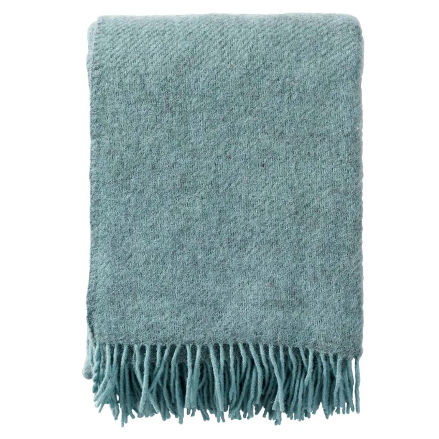 Klippan Premium 100% Wool Throw Gotland, Turquoise (10144999735583)
