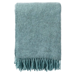 Klippan Premium 100% Wool Throw Gotland, Turquoise (10144999735583)