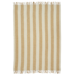 Klippan Premium 100% Wool Throw Gotland Vertical Stripe, Butter-White (10144205635871)
