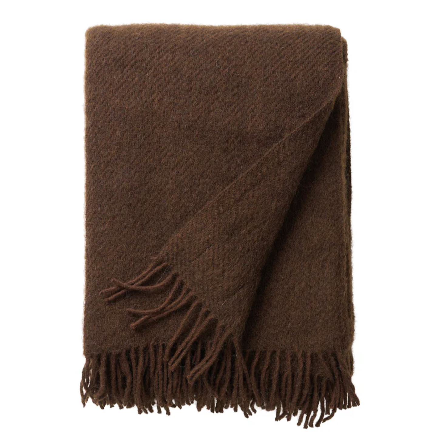 Klippan Premium 100% Wool Throw Gotland, Walnut (10145001013535)