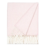 Greta 100% Wool Throw 130x170cm, Rose