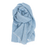 Hug Halaus Washed Linen Scarf 35x200cm, Rainy Blue (10238089330975)