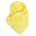 Hali Linen Scarf 70x70cm, Bright Yellow (10224919937311)
