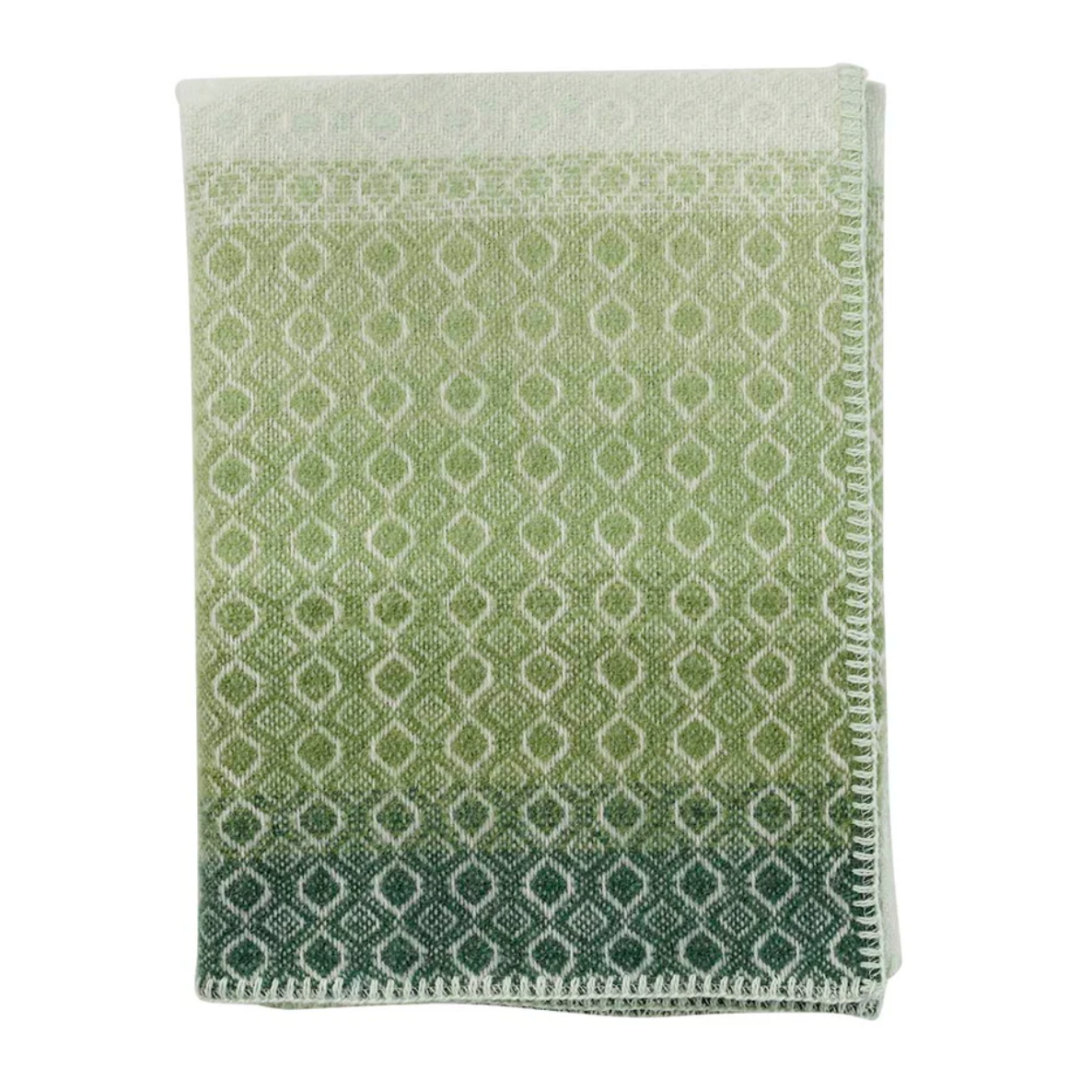 Klippan Havanna Kids' Wool Blanket, 90x130cm Green Multi (10233108988191)