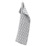 Helmi Pearl Washed Linen Tea Towel, White-Grey, 48x70cm (10224918167839)