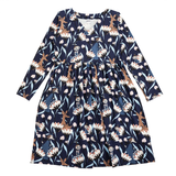 Moomin Womens' Dress Hely Magnolia, Dark Blue (10209566916895)