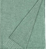 Herringbone Scarf, Pine Green