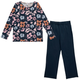 Moomin Women's Pyjamas Hilla, Calendula Dark blue