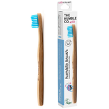 The Humble Brush Bamboo Toothbrush Kids Ultra Soft, Blue