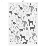 Husse Dog Tea Towel 35x50cm