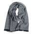 Huurre Merino Scarf, Black-Grey (10237456875807)