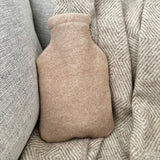 Hygge Wool Hot Water Bottle Cover, Beige COVER ONLY!