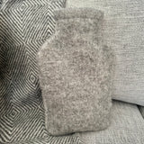 Hygge Wool Hot Water Bottle Cover, Grey COVER ONLY!