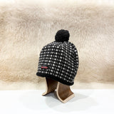 Icelandic Wool Beanie, Charcoal