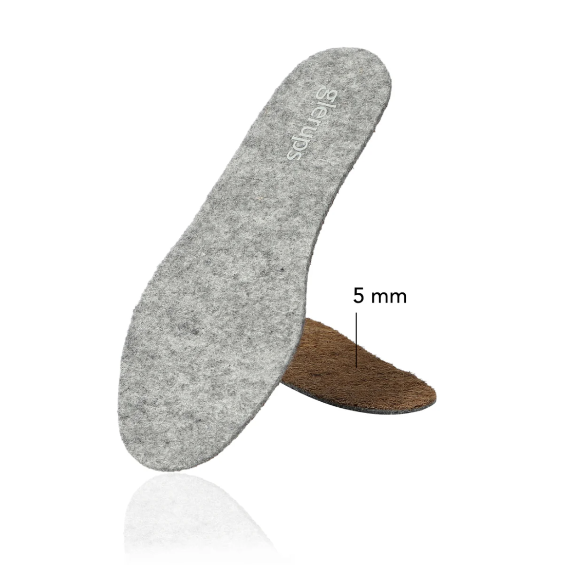 Glerups Regular Insole, Grey (10145808482591)