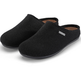 Jon Wool Blend Slipper, Black