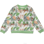 Ma-ia Jungle Kids' Sweatshirt, Green Multi (10254715715871)
