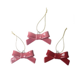 Bow Hanging Decoration 3pc
