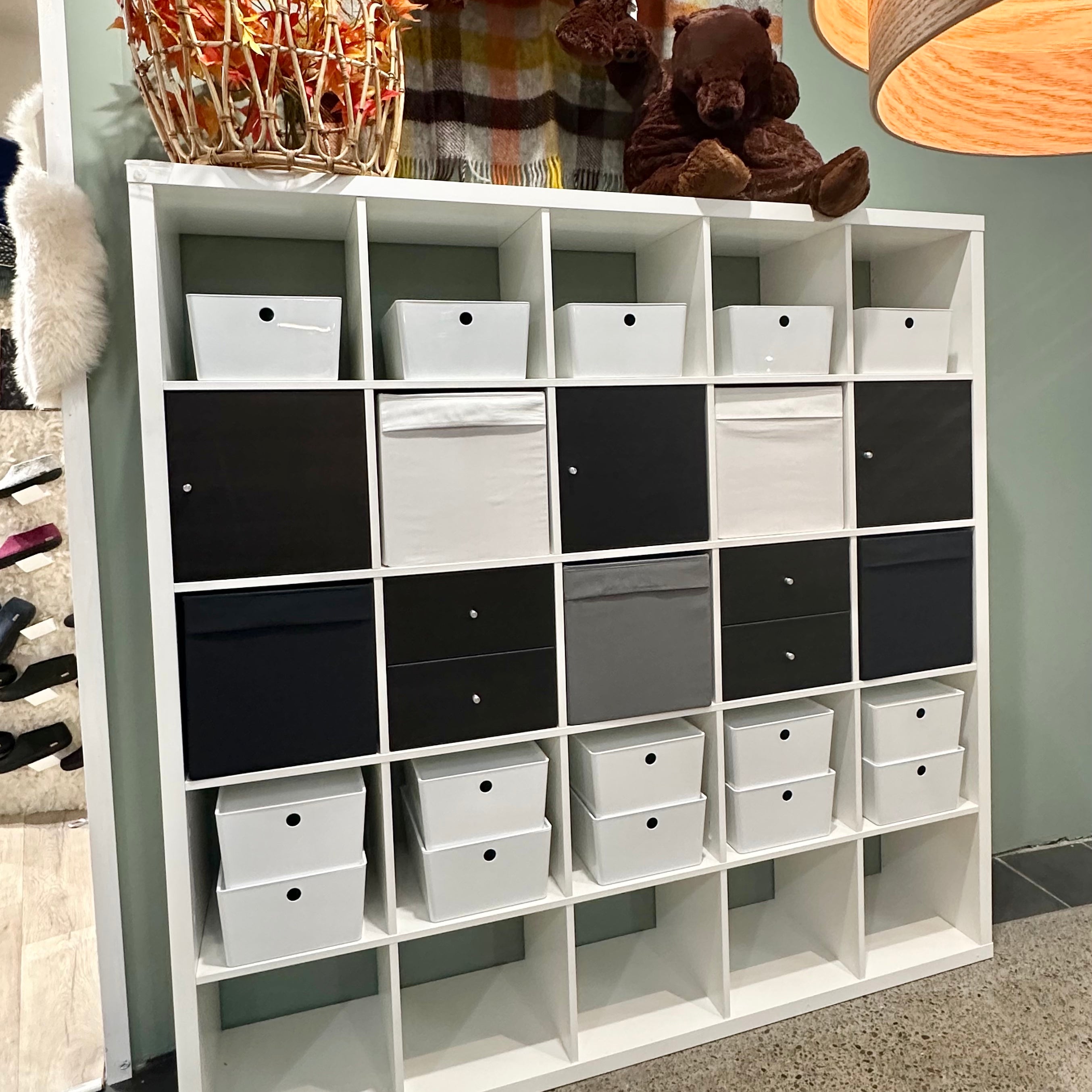 Ikea Kallax 5x5 Shelving Unit, 182x182cm, White (1564819973)